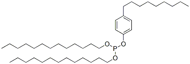 4-nonylphenyl ditridecyl phosphite Struktur