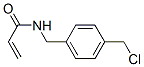 N-[[4-(chloromethyl)phenyl]methyl]acrylamide Struktur