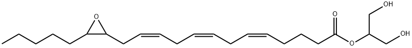 2-(14,15-EPOXYEICOSATRIENOYL) GLYCEROL Structure