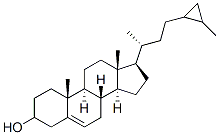 24,26-Cyclocholest-5-en-3-ol Struktur