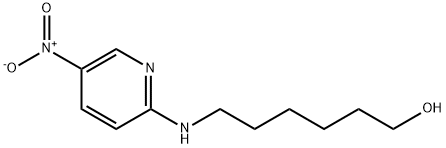 6-amino-N-(5-nitropyridin-2-yl)hexanol Struktur