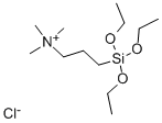 TRIMETHYL[3-(TRIETHOXYSILYL)PROPYL]AMMONIUM CHLORIDE