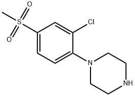 1-[4-クロロ-2-(メチルスルホニル)フェニル]ピペラジン price.