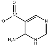 4-Pyrimidinamine, 1,4-dihydro-5-nitro- (9CI) Struktur