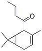 1-(3,7,7-trimethylbicyclo[4.1.0]hept-3-en-2-yl)-2-buten-1-one Struktur