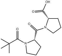 N-pivaloylprolylproline Struktur