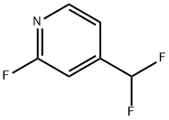 Pyridine, 4-(difluoromethyl)-2-fluoro- (9CI) Struktur