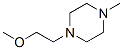 Piperazine, 1-(2-methoxyethyl)-4-methyl- (9CI) Struktur