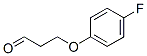 3-(4-fluorophenoxy)propionaldehyde Struktur