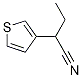 2-(thiophen-3-yl)butanenitrile Struktur