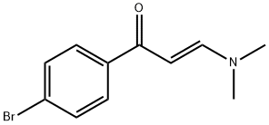 1-(4-bromophenyl)-3-(dimethylamino)prop-2-en-1-one Struktur