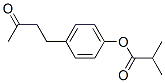 4-(3-oxobutyl)phenyl isobutyrate Struktur