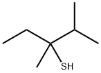 2,3-dimethylpentane-3-thiol Struktur