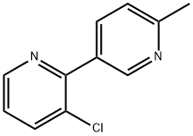 3-chloro-6'-methyl-[2,3']bipyridinyl Struktur