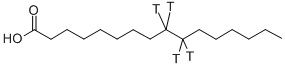 PALMITIC ACID, [9,10-3H(N)] Struktur