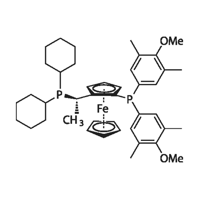 (S)-1-{(R)-2-[BIS(4-METHOXY-3,5-DIMETHYLPHENYL)PHOSPHINO]FERROCENYL}ETHYLDICYCLO price.