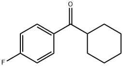 CYCLOHEXYL 4-FLUOROPHENYL KETONE Struktur