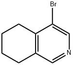 4-BROMO-5,6,7,8-TETRAHYDRO-ISOQUINOLINE Struktur