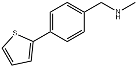 N-METHYL-N-(4-THIEN-2-YLBENZYL)AMINE Struktur