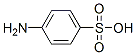 Benzenesulfonic acid, 4-amino-, diazotized, coupled with diazotized aniline and Dyer's mulberry extract, sodium salts Struktur