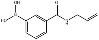 (3-ALLYLAMINOCARBONYL)BENZENEBORONIC ACID Struktur