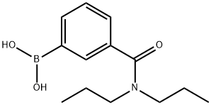 3-(DIPROPYLCARBAMOYL)PHENYLBORONIC ACID Struktur