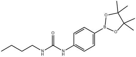 1-BUTYL-3-[4-(4,4,5,5-TETRAMETHYL-1,3,2-DIOXABOROLAN-2-YL)PHENYL]UREA price.