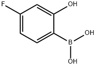 4-FLUORO-2-HYDROXYPHENYLBORONIC ACID Struktur