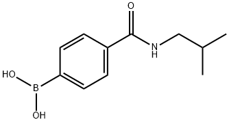 4-(ISOBUTYLAMINOCARBONYL)PHENYLBORONIC ACID Struktur