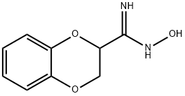 1,4-Benzodioxin-2-carboximidamide,2,3-dihydro-N-hydroxy- Struktur