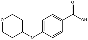 4-(TETRAHYDROPYRAN-4-YLOXY)BENZOIC ACID Struktur