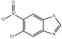 Benzothiazole, 5-chloro-6-nitro- (9CI) Struktur