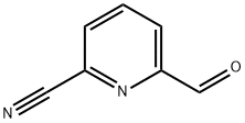 2-Pyridinecarbonitrile, 6-formyl- (9CI) Struktur