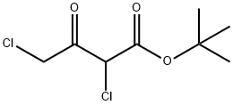 tert-butyl 2,4-dichloro-3-oxobutyrate Struktur