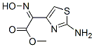 methyl 2-amino-alpha-(hydroxyimino)thiazol-4-acetate Struktur