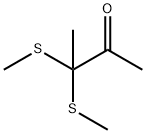 3,3-bis(methylthio)butan-2-one  Struktur