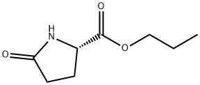 propyl 5-oxo-DL-prolinate Struktur