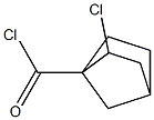 Bicyclo[2.2.1]heptane-1-carbonyl chloride, 2-chloro-, endo- (9CI) Struktur