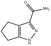 3-Cyclopentapyrazolecarboxamide,  1,4,5,6-tetrahydro- Struktur