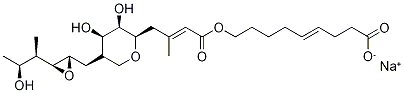 PseudoMonic Acid D SodiuM Struktur