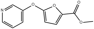 METHYL 5-(3-PYRIDINYLOXY)-2-FUROATE Struktur