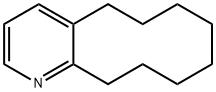 5,6,7,8,9,10,11,12-octahydrocyclodeca[b]pyridine  Struktur