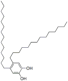 4,5-ditetradecylpyrocatechol Struktur