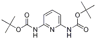 N,N'-di-tert-butoxycarbonyl-2,6-diaminopyridine Struktur