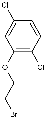 2-(2-BROMOETHOXY)-1,4-DICHLOROBENZENE Struktur