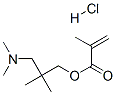 3-(dimethylamino)-2,2-dimethylpropyl methacrylate hydrochloride Struktur