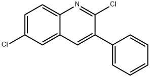 2,6-DICHLORO-3-PHENYLQUINOLINE Struktur