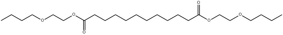 bis(2-butoxyethyl) dodecanedioate Struktur