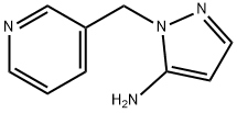 1-(PYRIDIN-3-YLMETHYL)-1H-PYRAZOL-5-AMINE Struktur