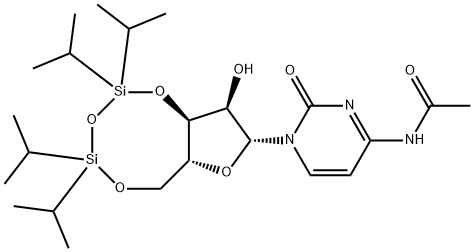 Adenosine, N-acetyl-3',5'-O-[1,1,3,3-tetrakis(1-Methylethyl)-1,3-disiloxanediyl]-